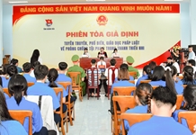 Phiên tòa giả định năm 2025 - Cách làm hiệu quả để tuyên truyền, phổ biến, giáo dục pháp luật về phòng chống tội phạm trong thanh thiếu nhi